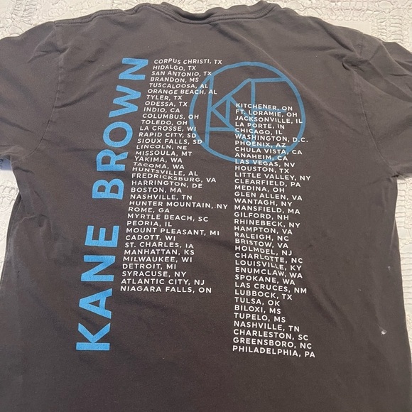 Kane Brown Tour Tee Size Small - Picture 4 of 6